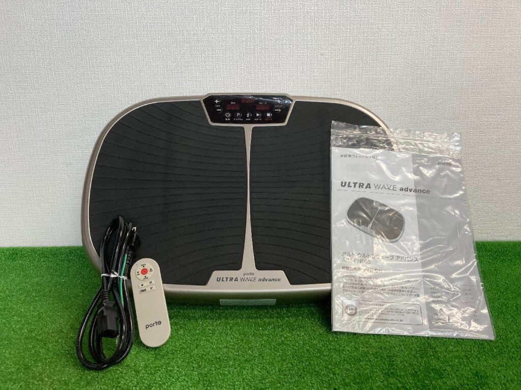 簡易通電動作確認済　Porto　ポルト　ウルトラウェーブアドバンス　AIM-FN065　エクササイズ用品　フィットネス　振動マシン