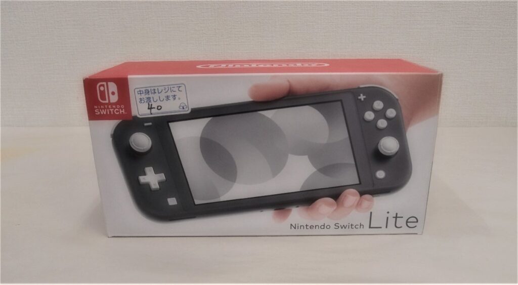 任天堂 NINTENDO SWITCH Lite本体 (グレー)HDH-001 本体のみ 充電ケーブル無し