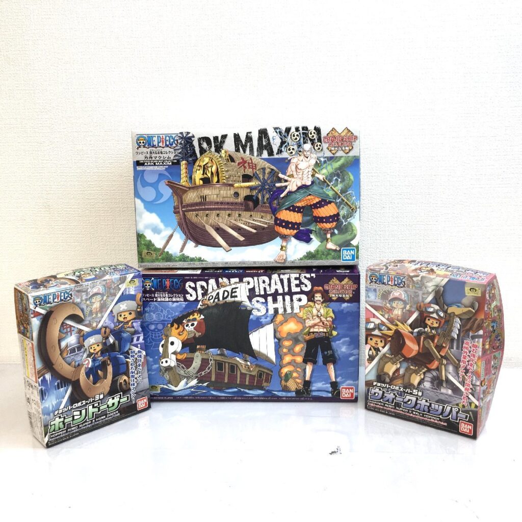 ワンピース プラモデル ONE PIECE チョッパーロボスーパー3号 5号 方舟マクシム スペード海賊団の海賊船