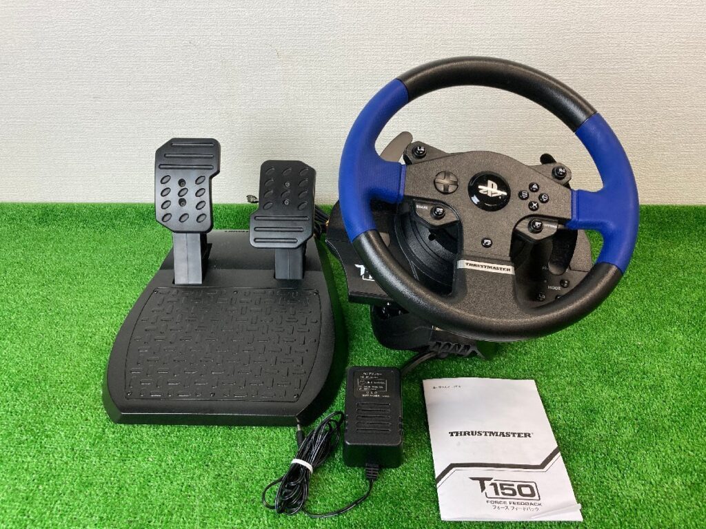 通電未確認　Thrustmaster　スラストマスター　T150　Force Feedback　フォースフィードバック　PS4　PS3　箱付き
