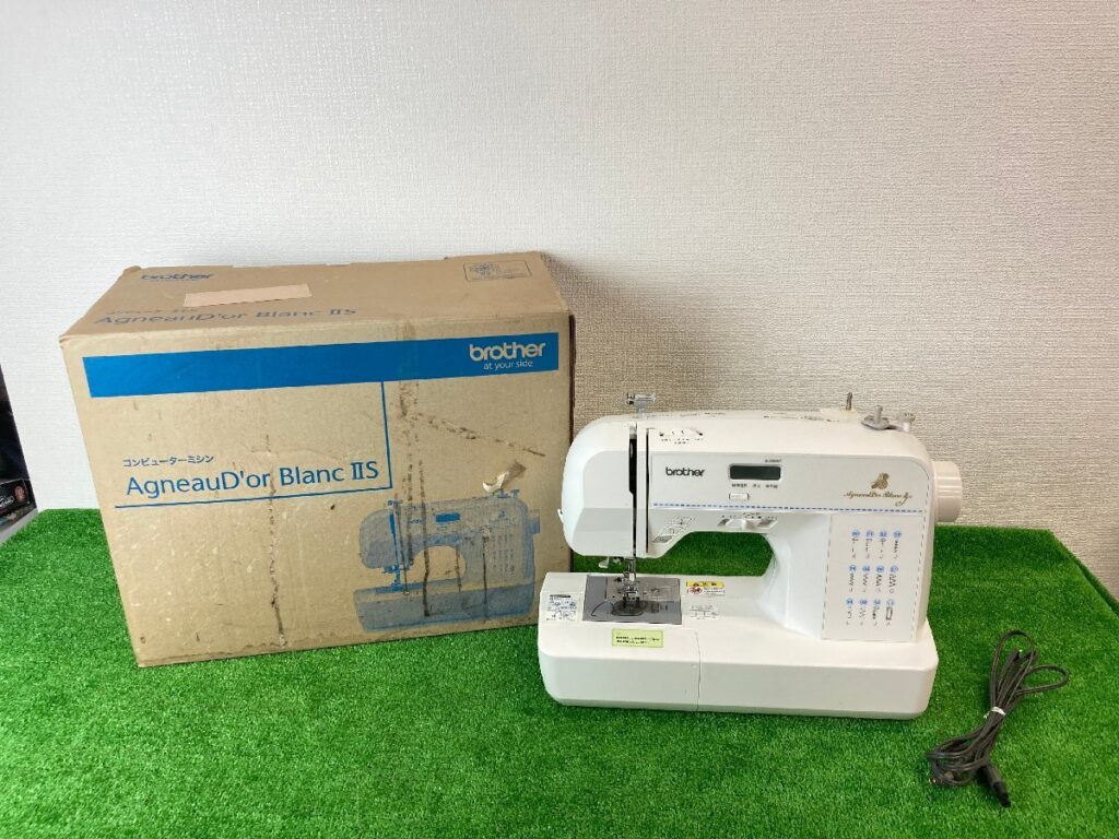brother　ブラザー　コンピューターミシン　アニュドール　ブラン　llS　CPS-4135　簡易通電動作確認済み