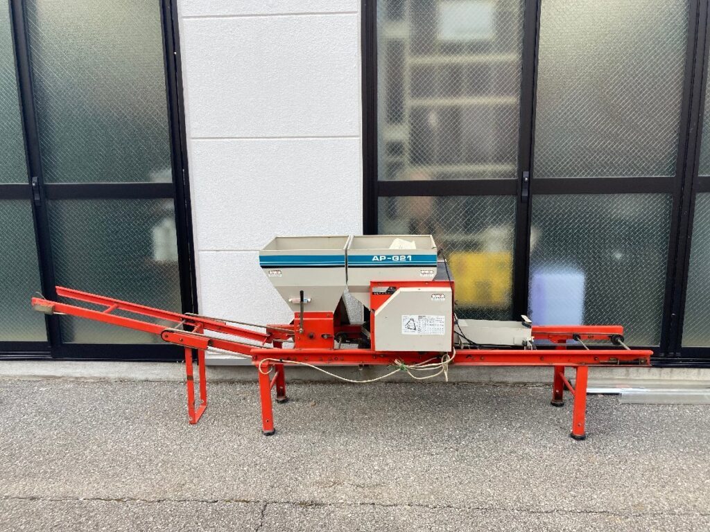 ジャンク品　石井　コンマ　AP-G21　播種機　播種コンベア　石井製作所　農機具