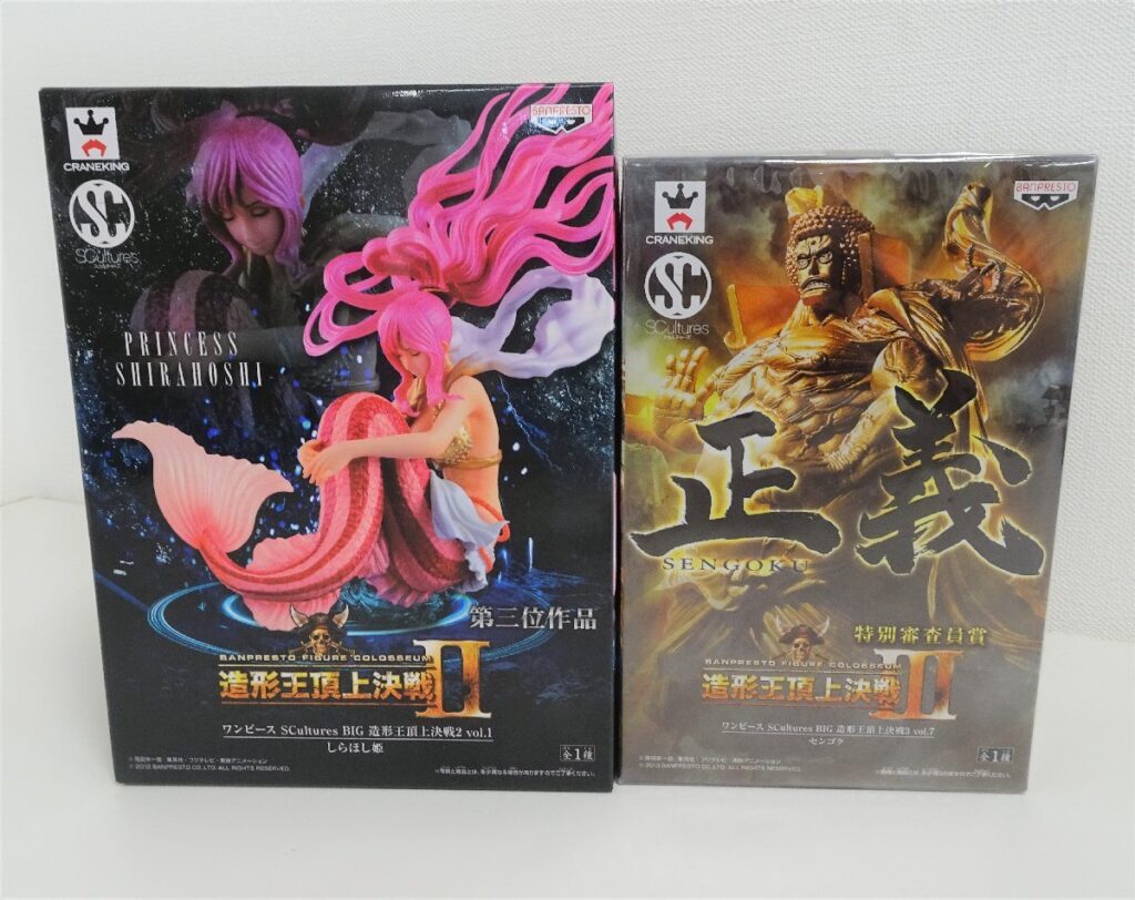 ワンピース 造形王頂上決戦2 vol.1 しらほし姫 ＆ 造形王頂上決戦3 Vol.7 特別審査員賞 センゴク セット