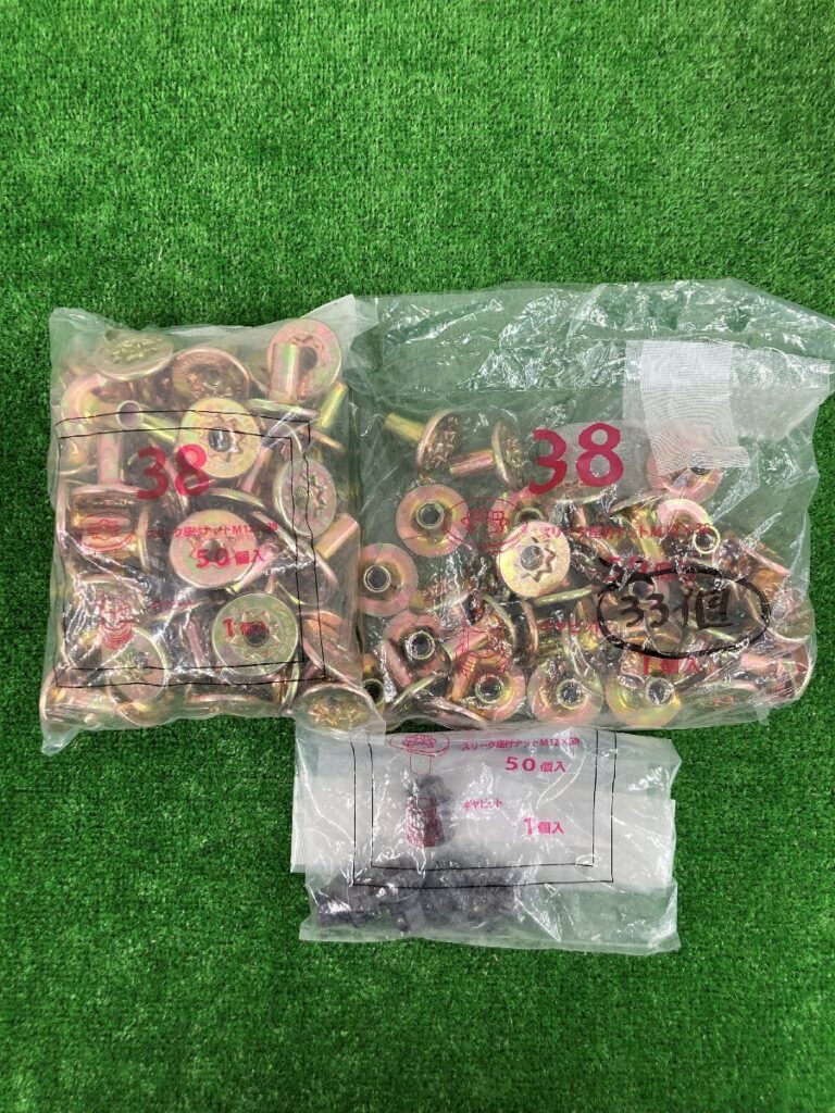 カナイ スリーク座付ナット Ｍ１２×３８ 83個 ギアビット 5個