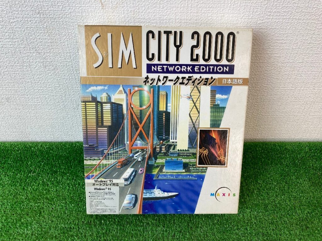 動作未確認　SIM CITY 2000　シムシティ2000　ネットワークエディション　日本語版　Windows95