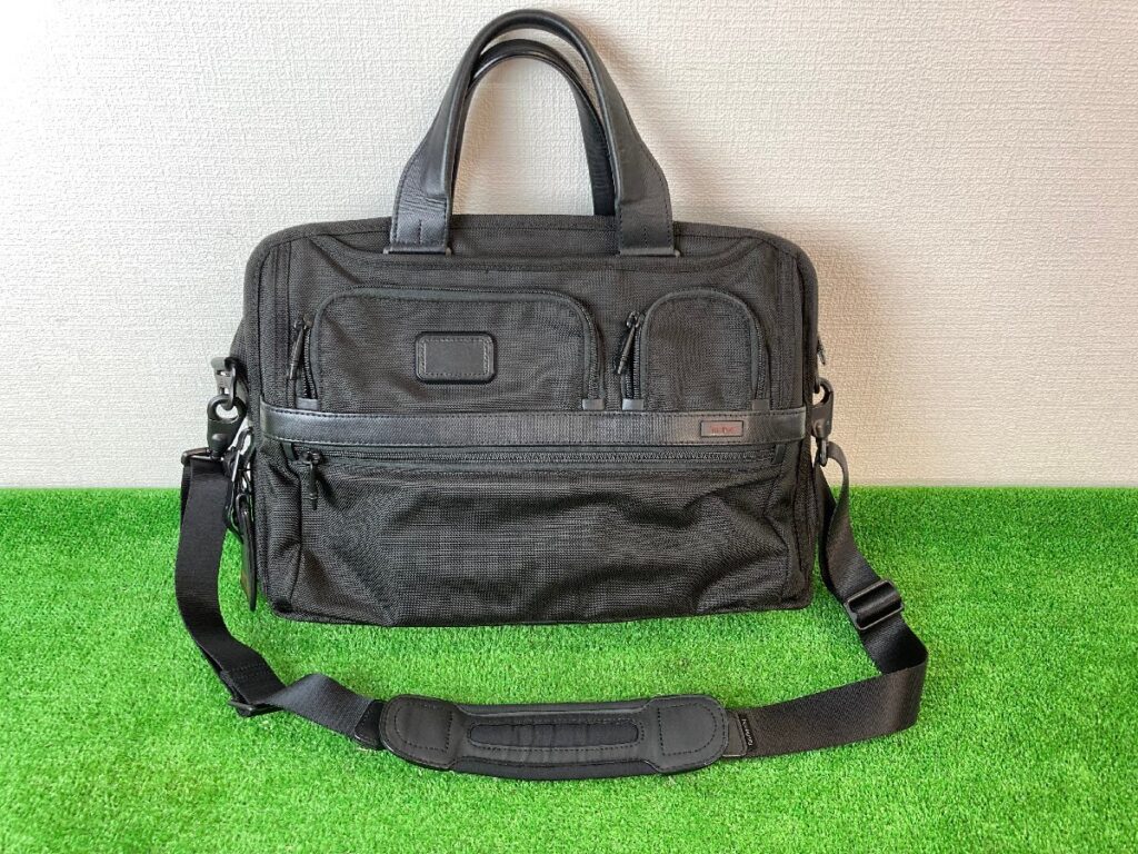 TUMI　トゥミ　ブリーフケース　ビジネスバッグ　ショルダーバッグ　マチ拡張　2WEY　ナイロン　ブラック　26141D2　メンズ