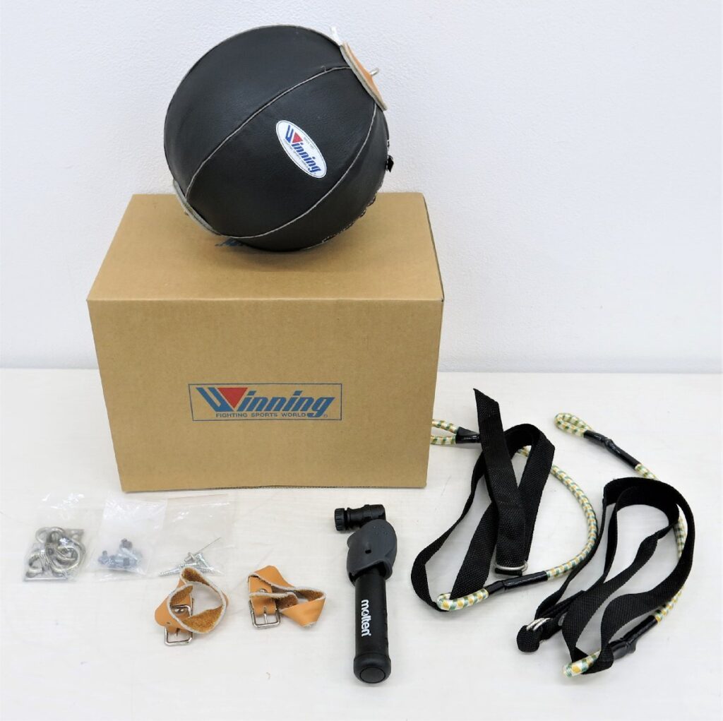 Winning W型 パンチングボール SB-7000 ウイニング ボクシング ブラック ダブルエンド 丸型