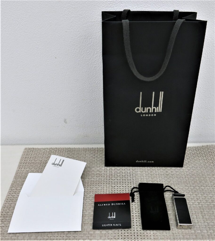 dunhill ダンヒル ガスライター ローラー式 ブラック