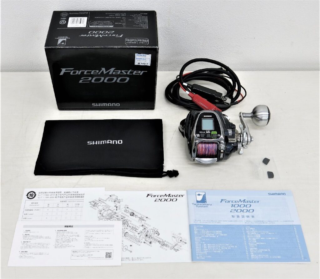 SHIMANO シマノ 電動リール フォースマスター2000 ForceMaster2000 釣り用品 リール 電動 フォースM2000 03601