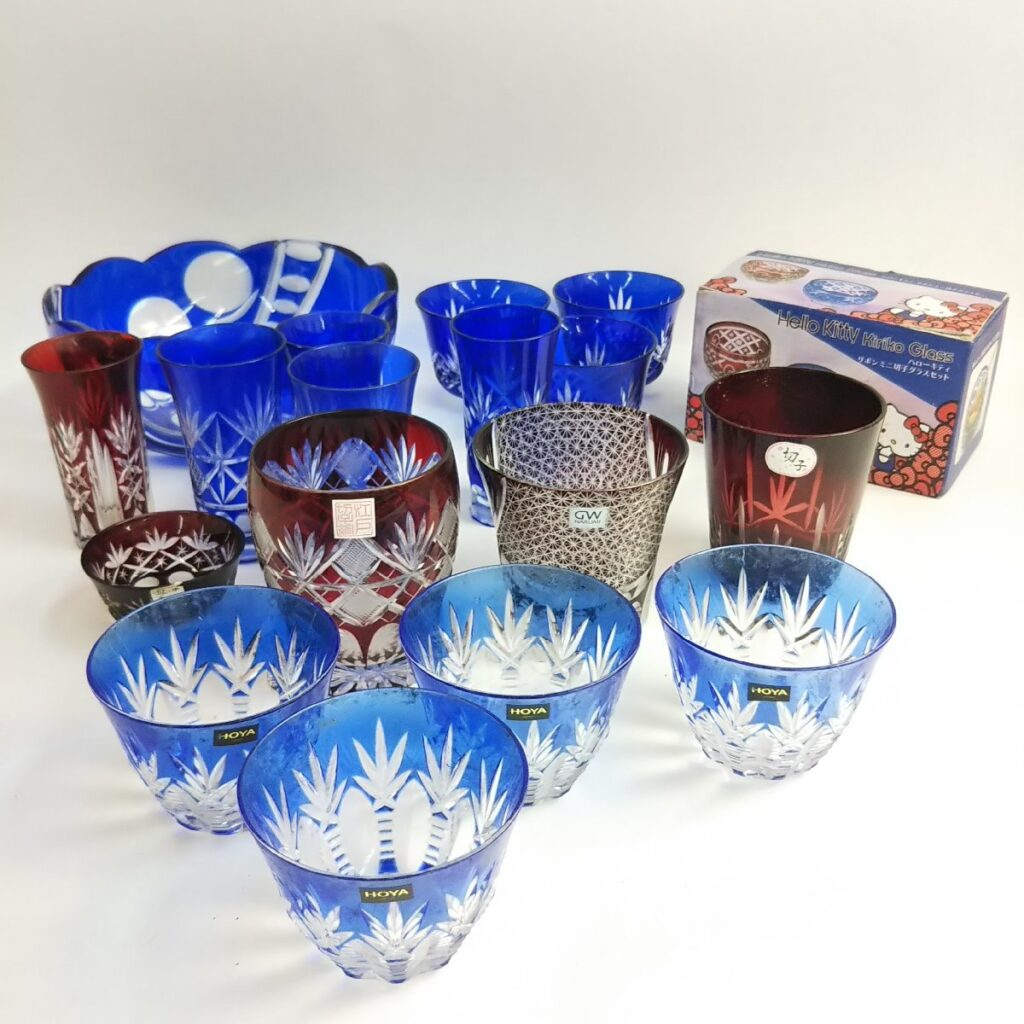 大量 未使用多 切子グラス いろいろまとめて タンブラー 和食器 現状品