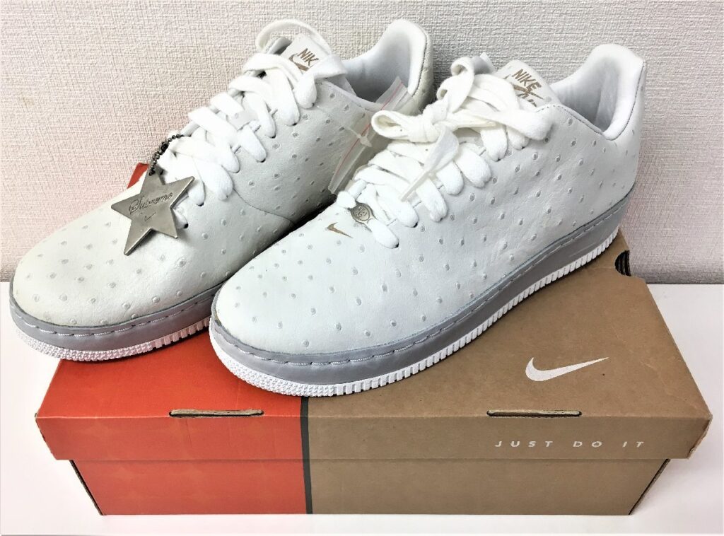 NIKE AIR FORCE 1 Supreme エアフォースワン オーストリッチレザー 28.5cm スニーカー