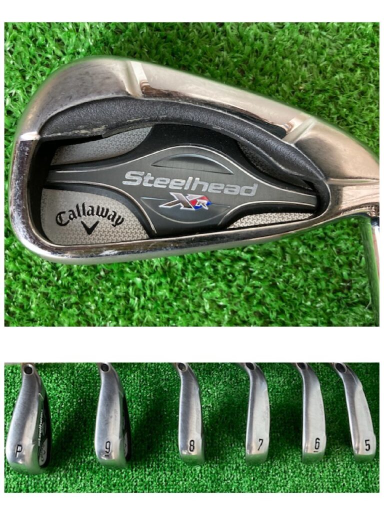Callaway　キャロウェイ　Steelhead　XR　アイアンセット　6本セット　5.6.7.8.9.P　N.S.PRO 950GH　S　ゴルフクラブ
