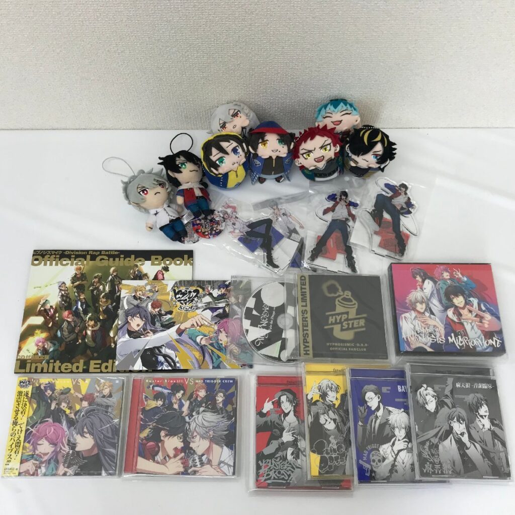 ヒプノシスマイク グッズ CD まとめ　再生未確認 左馬刻 簓 山田一郎 ヒプマイ もちころ ぬい アクスタ
