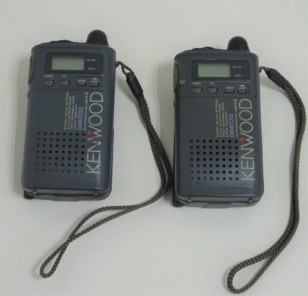 KENWOOD UBZ-L5 トランシーバー 2個セット ケンウッド ジャンク品