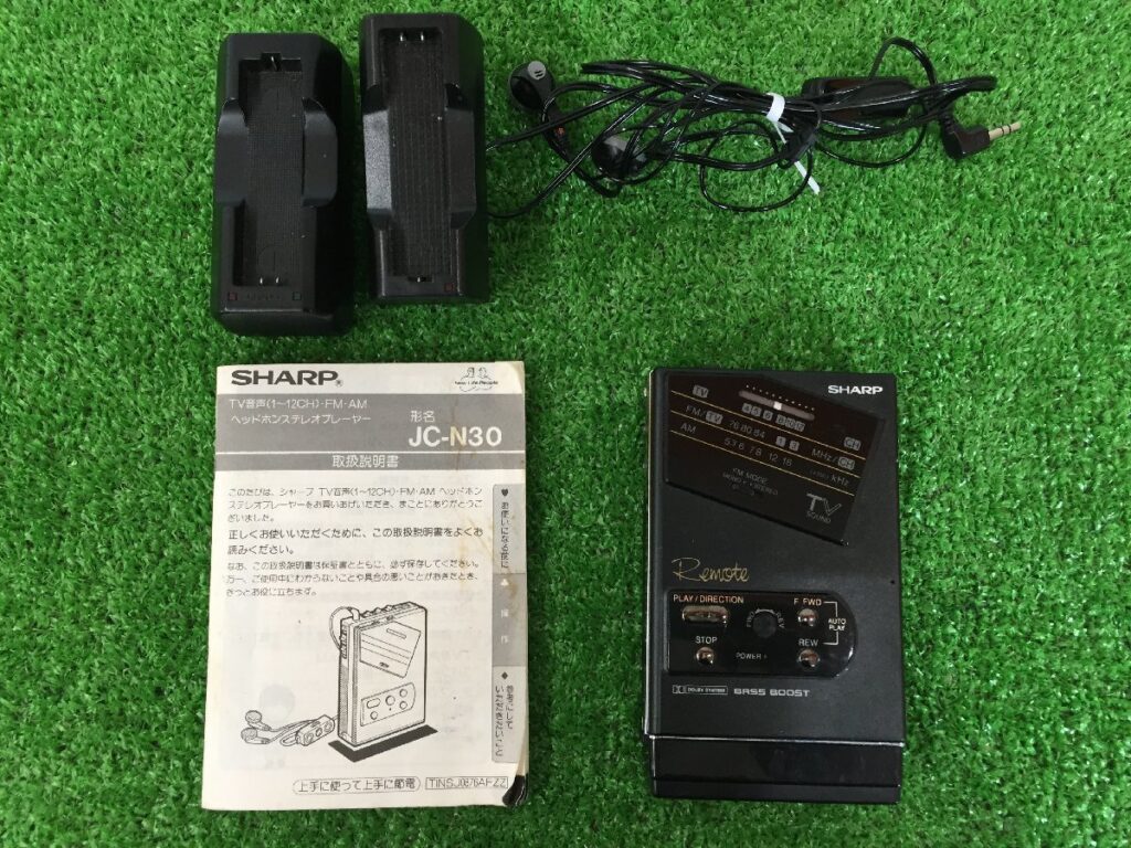 SHARP JC-N30-BK カセットプレーヤー