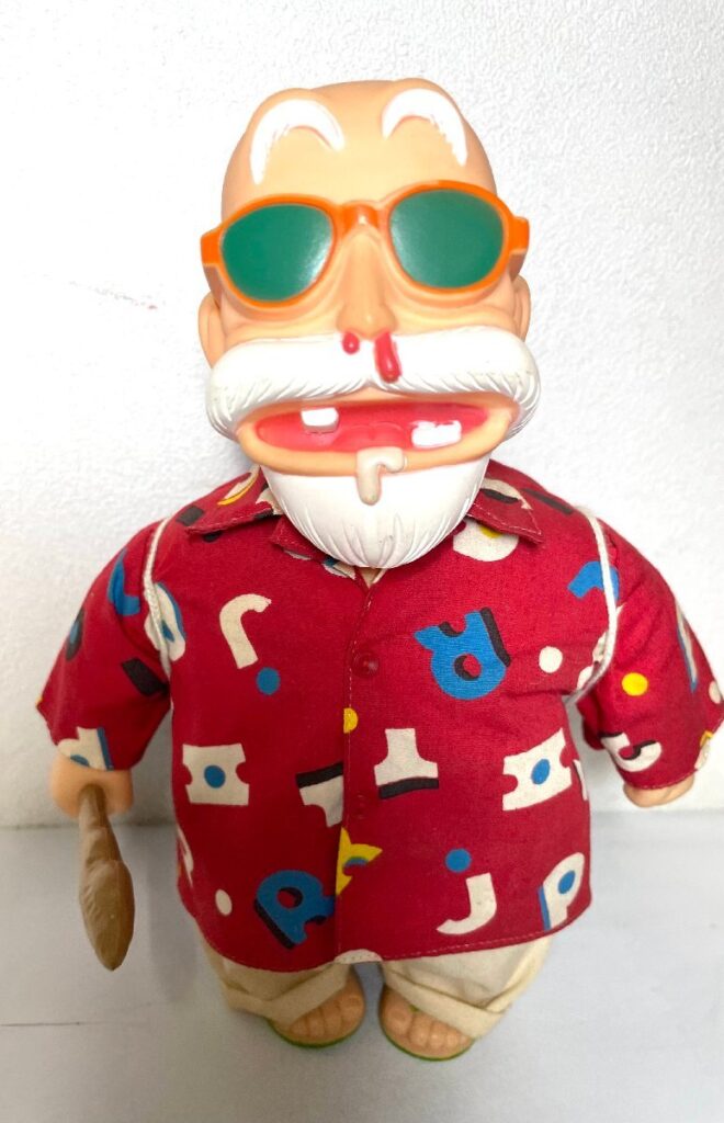 1986年 ドラゴンボール DORAGONBALL フィギュア ファンキーペット ブバっと亀仙人 鼻血 バンダイ 鳥山明 当時物