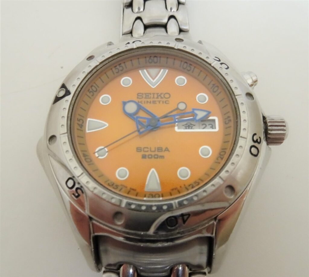 セイコーキネテック SEIKO KINETIC SCUBA 200M 5M43-0D60