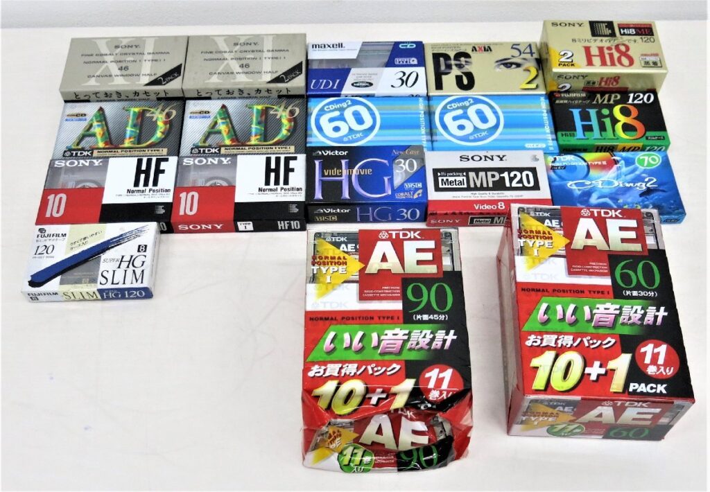 未開封 カセットテープ 39個 まとめ売り Victor FUJIFILM TDK maxell SONY