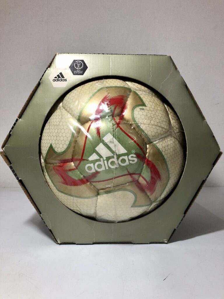 FIFA 公式試合球 日韓ワールドカップ 2002 adidas アディダス サッカーボール 手縫い 5号 AS5500 検定球