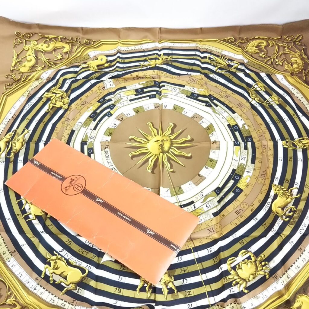 正規 HERMES エルメス スカーフ 85×85cm 現状品