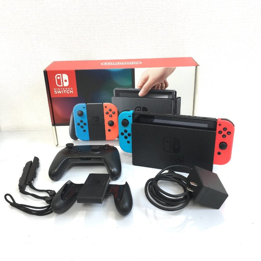 Nintendo Switch 本体 HAC-001 Joy-Con L ネオンブルー R ネオンレッド任天堂スイッチ XAJ10000358179