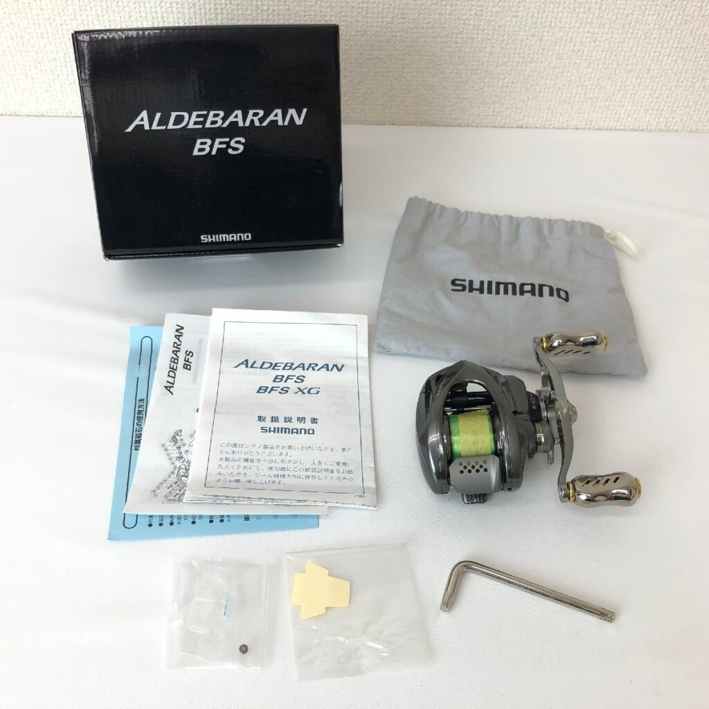 SHIMANO シマノ ALDEBARAN BFS ベイトリール 右ハンドル　アルデバラン 中古品 釣り具 フィッシング リール
