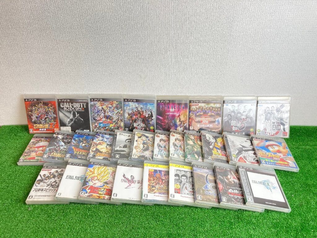 ジャンク　ソニー　プレゼンテーション3　ソフト　まとめ　29本　龍が如く　ファイナルファンタジー　パワプロ　ドラクエ　等