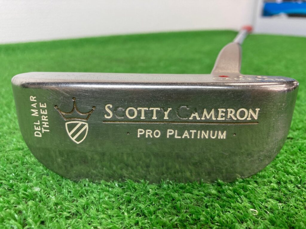 TITLEIST　タイトリスト　SCOTTY CAMERON　スコッティキャメロン　PRO PLATINUM　プロプラチナム　パター　カバー付き