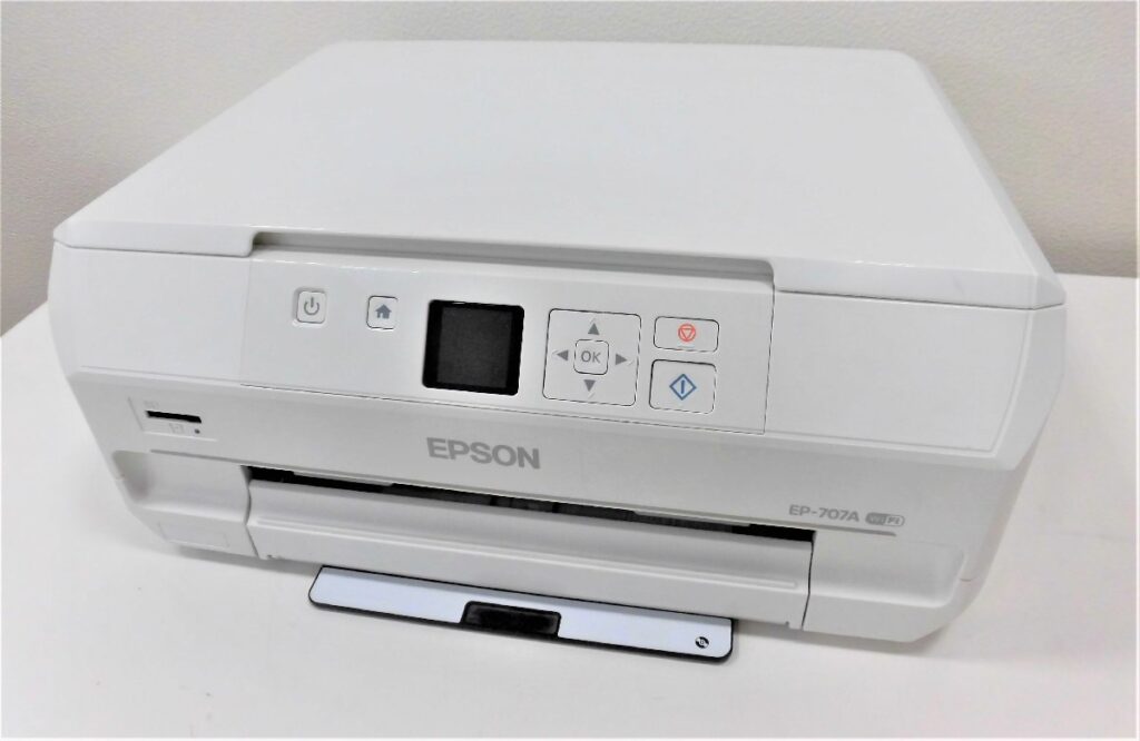 EPSON EP-707A エプソン インクジェット プリンター A4 2015年製 ジャンク 電源コード欠品