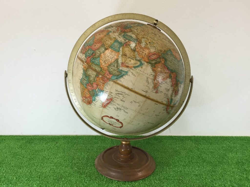アンティーク地球儀 リプルーグル REPLOGLE