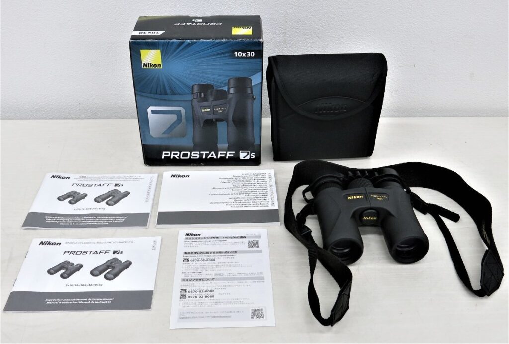 NICON ニコン PROSTAFF 7s プロスタッフ 10×30 双眼鏡 ケース付き