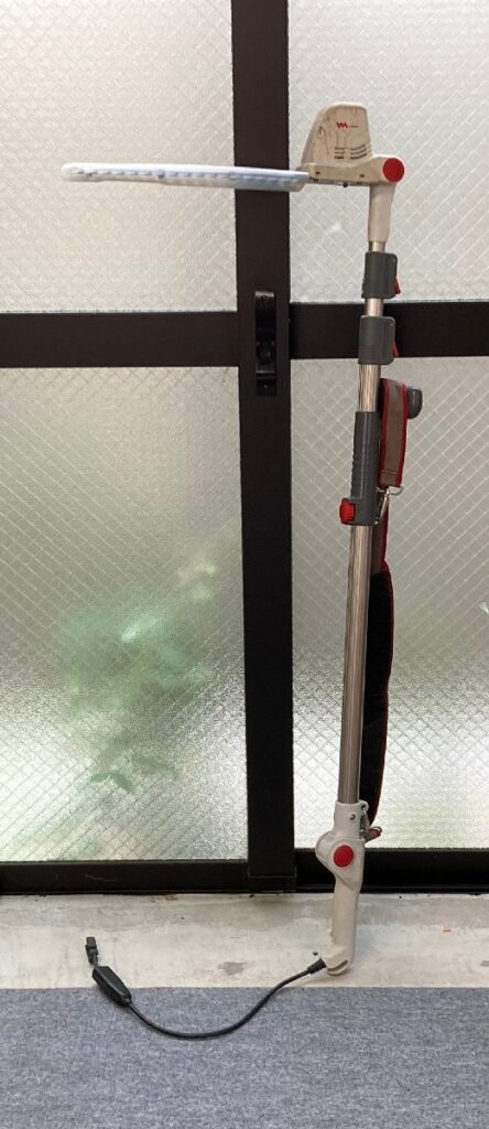 現状品　musashi　ムサシ　Mr.ポールバリカン　P-2001　本体のみ　草刈機　電動工具　簡易通電動作確認済み