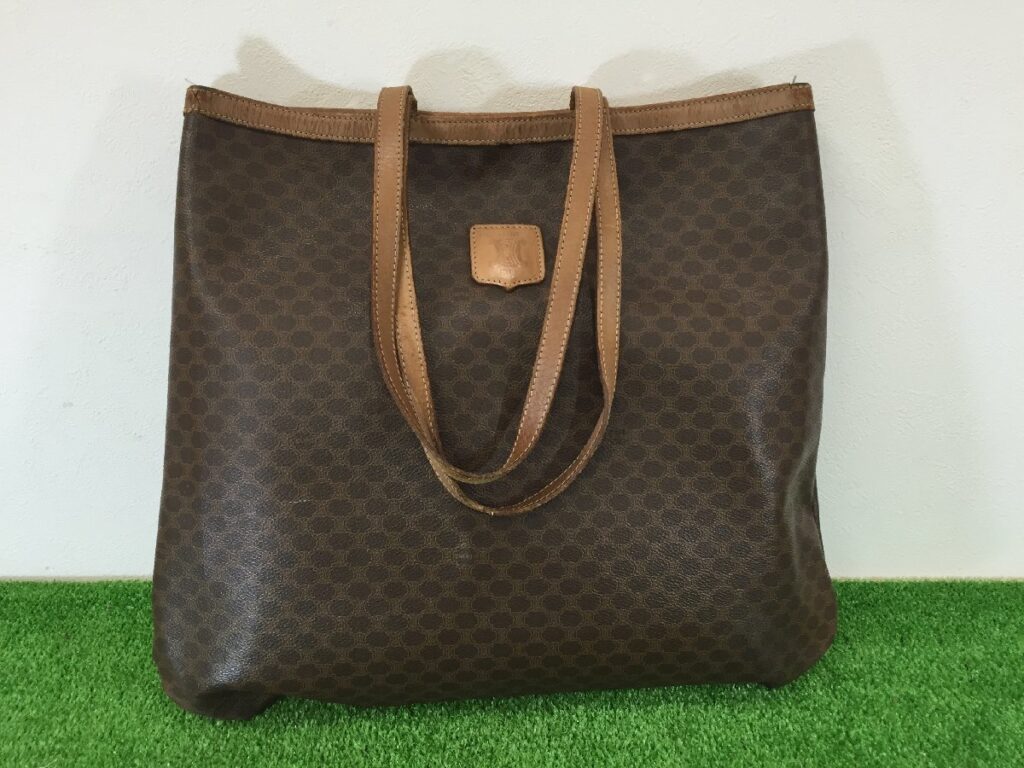 CELINE セリーヌ マカダム柄 トートバッグ