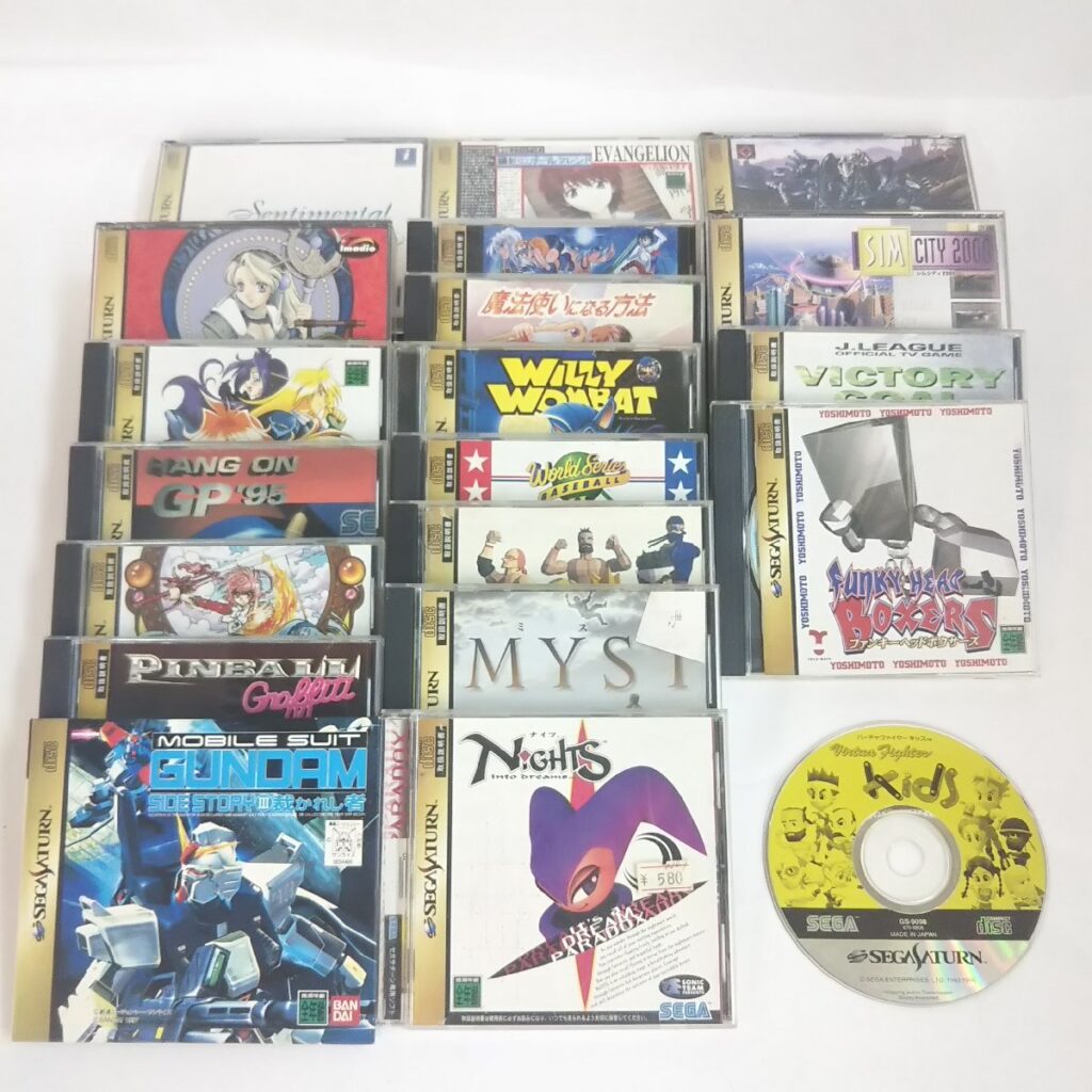 大量 セガサターン ソフトいろいろまとめて 動作未確認 タイトル 現状品