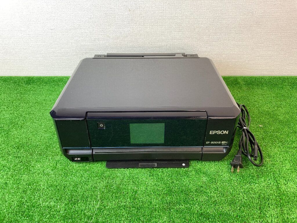 簡易通電のみ　EPSON　エプソン　Colorio　カラリオ　EP-806AB　インクジェット複合機　プリンター　2014年製　ブラック