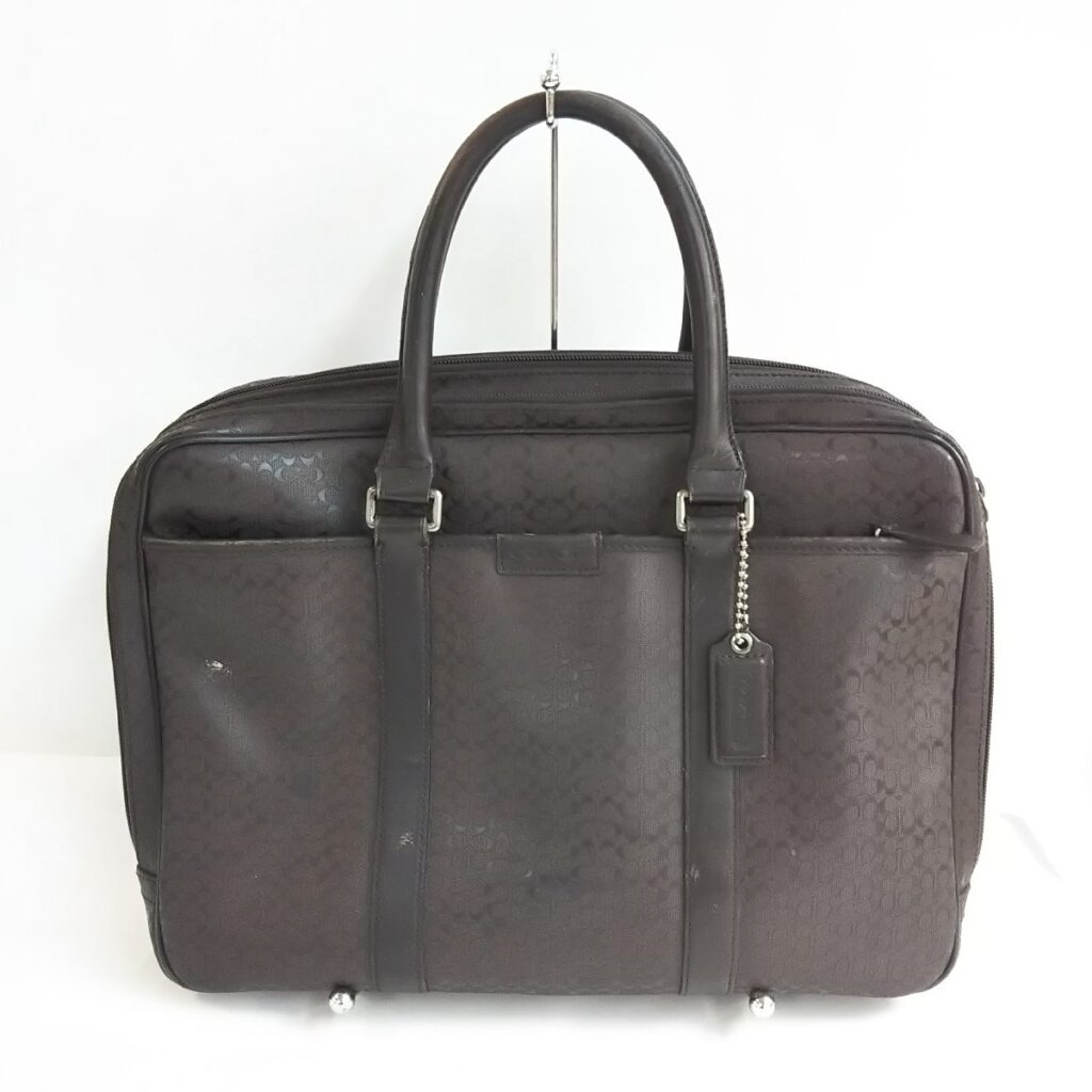 正規 COACH コーチ ビジネスバッグ C1469-F70766 2wayショルダーバッグ 鞄 現状品