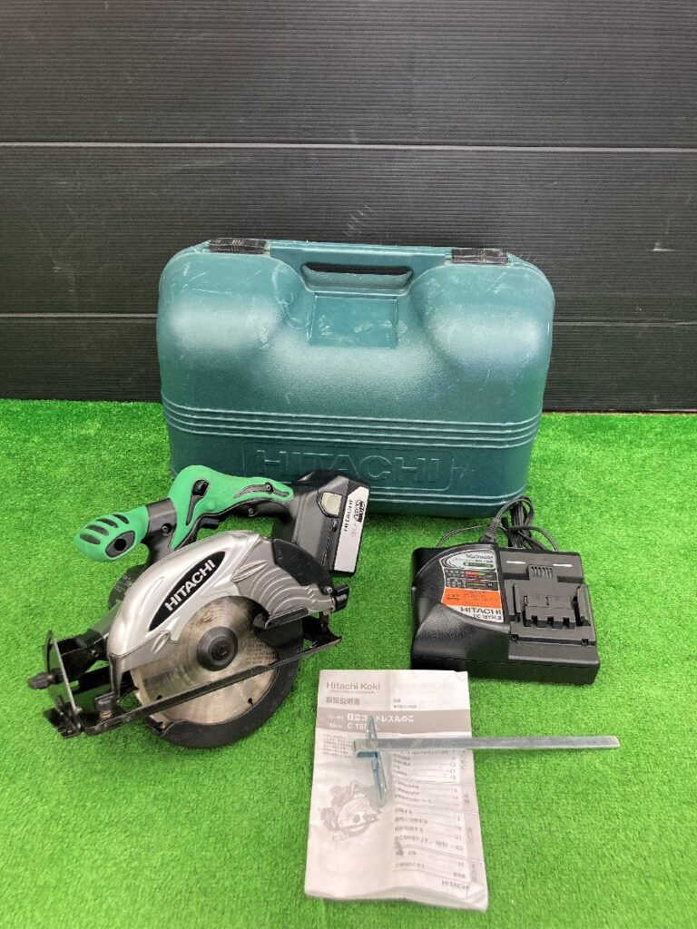 HITACHI 日立工機 C18DSL2 18V 充電式 丸ノコ 4.0Ahバッテリ＆充電器