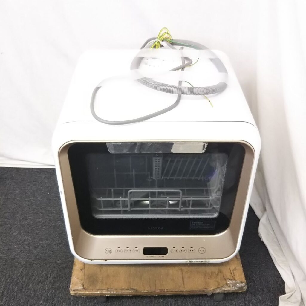 通電OK!! Siroka シロカ 食器洗い乾燥機 PDW-5D 2020年製 現状品