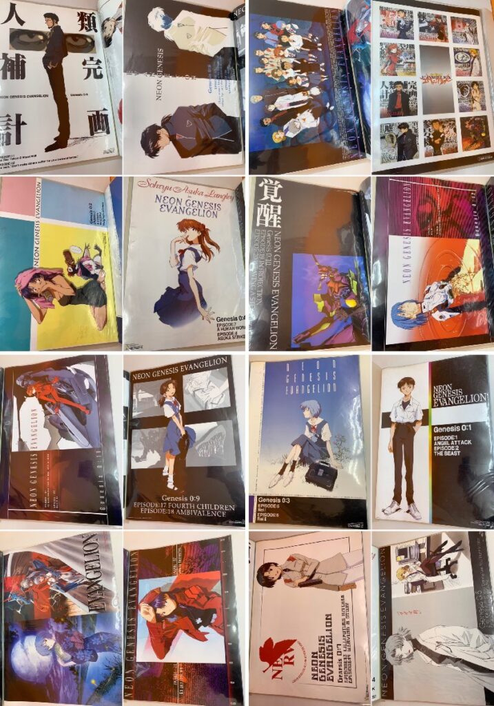 ポスター 16種類 B2サイズ 新世紀エヴァンゲリオン 当時物 シト新生 映画 アニメ エヴァ アスカ 綾波 大量 碇シンジ