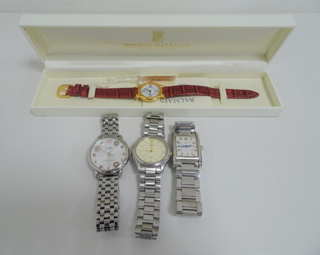 レディース 時計 PIERRE BALMAIN バルマン 2054 COACH コーチ CA.97.7.14.1404 W502B SEIKO 7N42-6110 腕時計 まとめ
