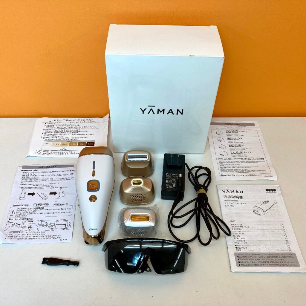 YAMAN ヤーマン株式会社 ダブルエピ スキンボーテ STA-199T 家庭用光美容器 脱毛器 ムダ毛ケア 除毛