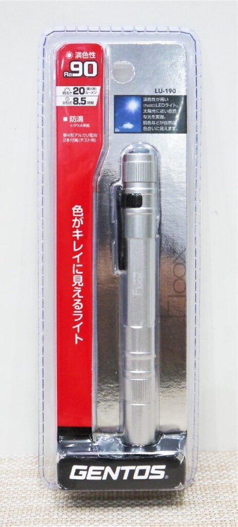 GENTOS ジェントス LU-190 Floox フルークス ペン型ライト ペンライト LEDライト 懐中電灯
