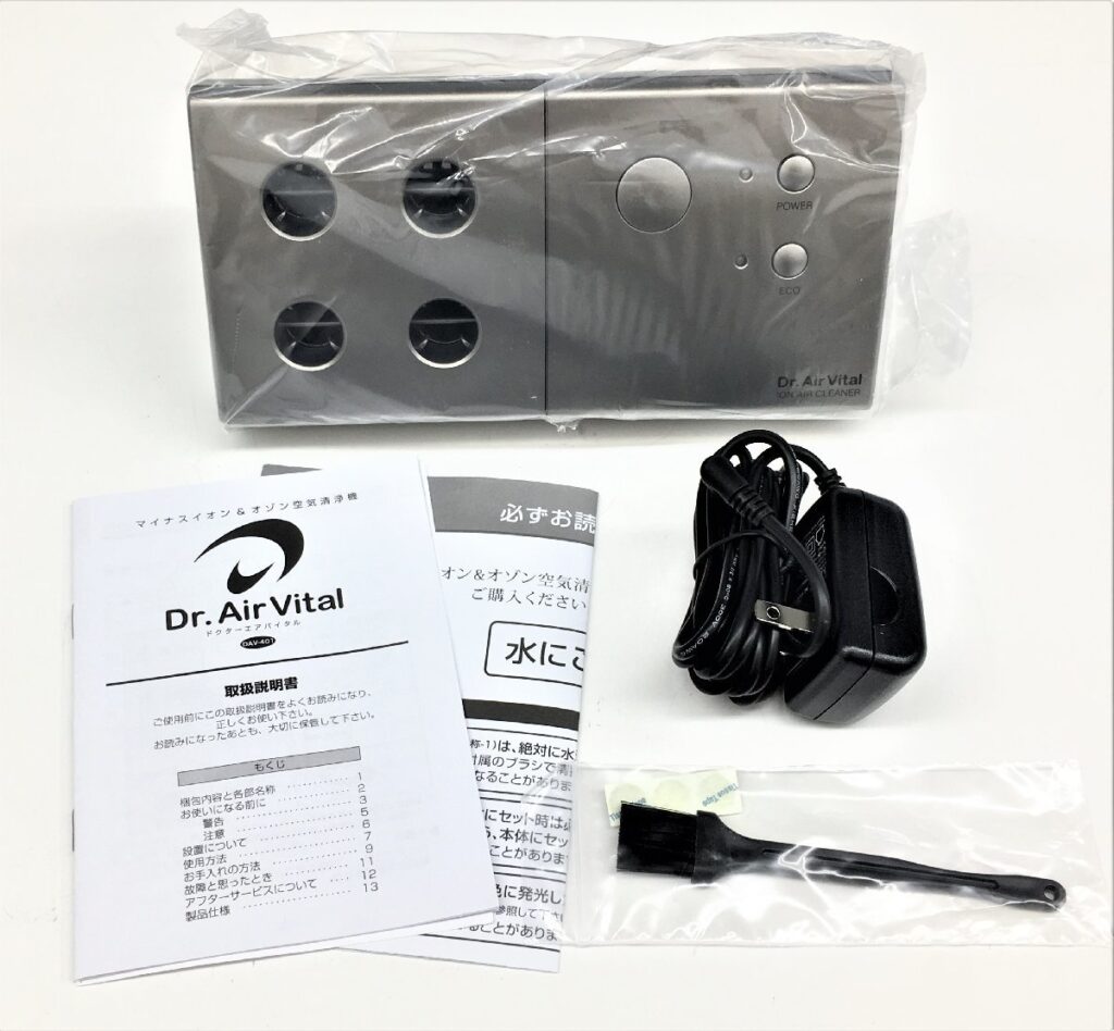 Dr.AirVital マイナスイオン＆オゾン空気清浄機 DAV-401