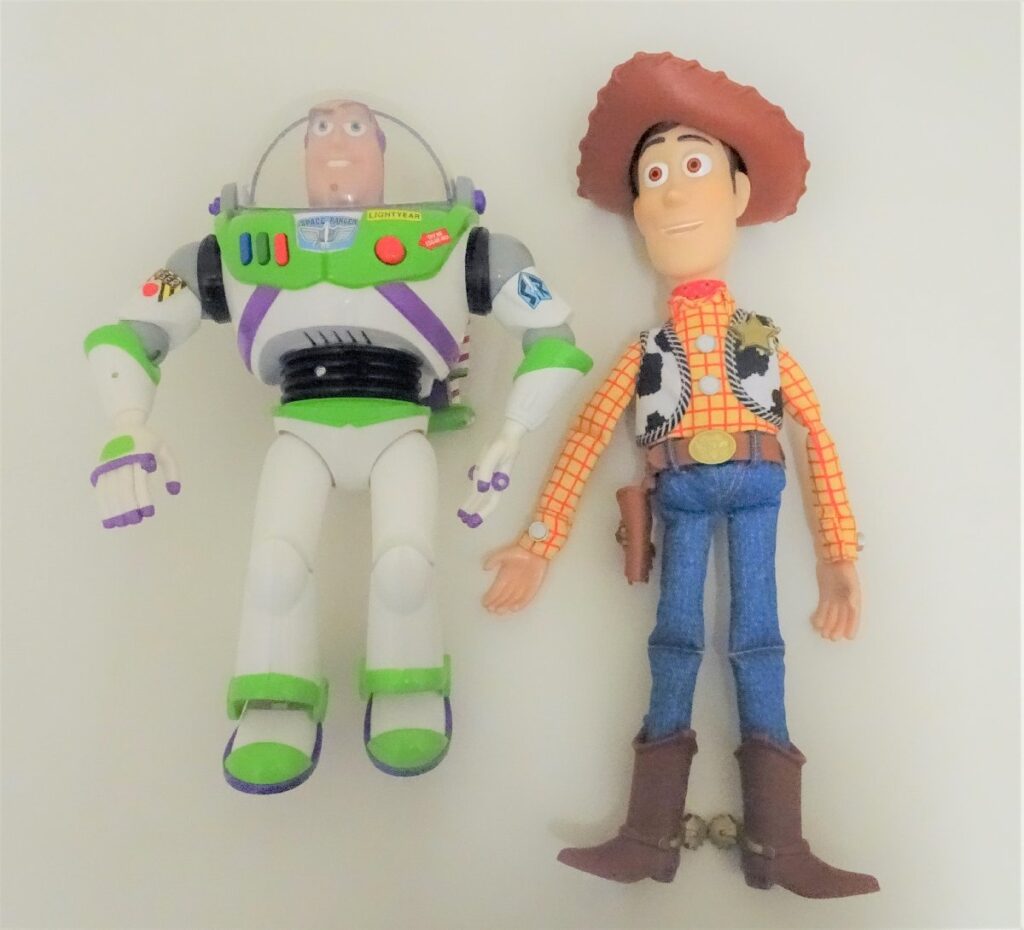 Disney ディズニー トイストーリー ウッディ バズライトイヤー 人形セット しゃべる