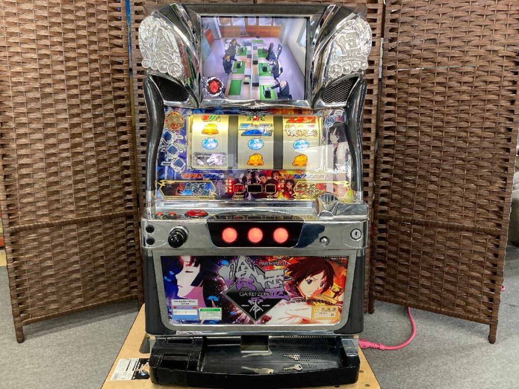 簡易動作確認済み　パチスロ実機　喰霊‐零‐　コイン不要機　家庭用　スロット実機　鍵あり