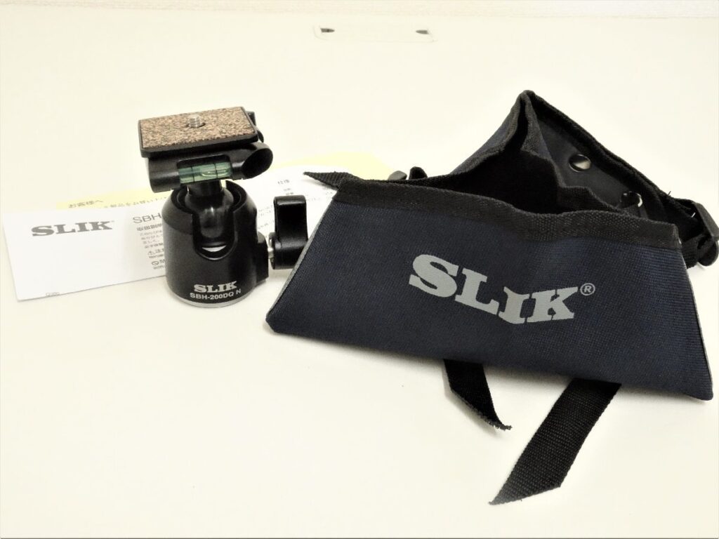 スリック SLIK 雲台 SBH-200 DQ N 自由雲台型 ストーンバッグDX付