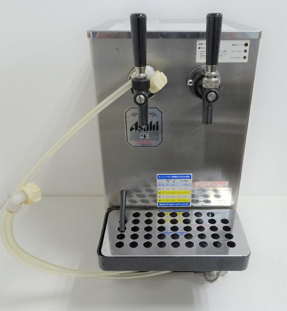 ボクソン VOXON ビールディスペンサー VT-30D-W ビールサーバー ビアサーバー Asahi アサヒ 通電確認済