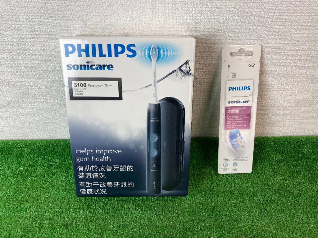海外製　PHILIPS 5100　protective clean HX6850 電動歯ブラシ　替えブラシ付き