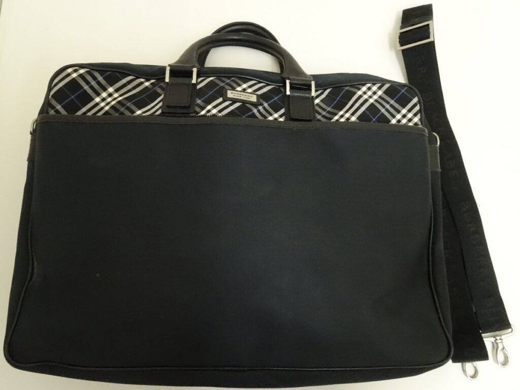 バーバリー Burberry ブラックレーベル ブリーフケース ストラップ付