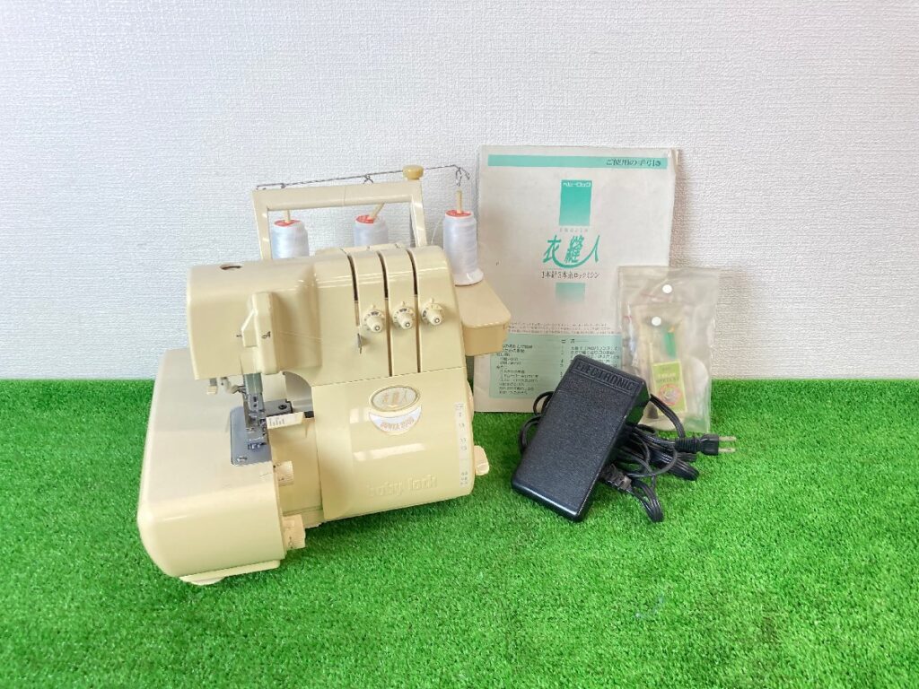JUKI　baby lock　ベビーロック　衣縫人　BUNKA3500　IHOJIN　１本針３本糸ロックミシン